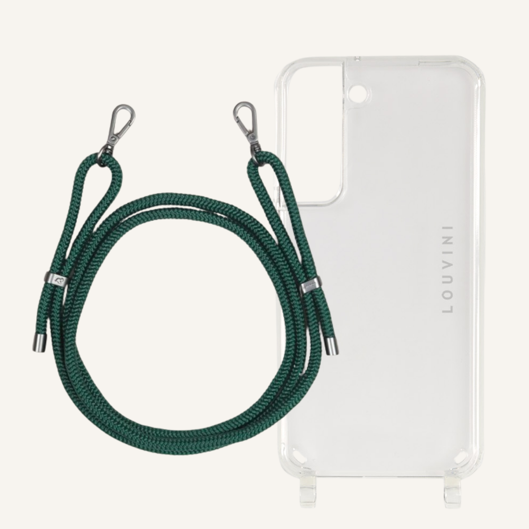 Coque Charlie & cordon Noah Vert (Samsung)