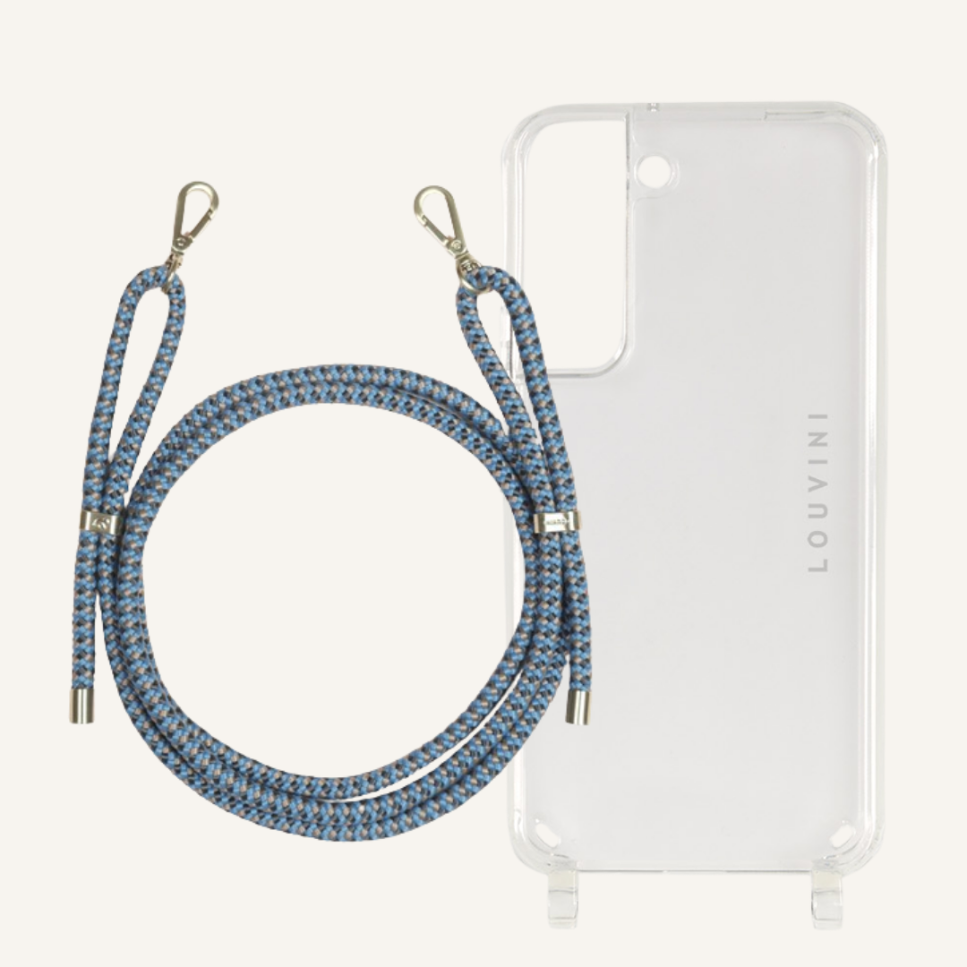 Charlie Case & Tessa Blue-Beige Cord (Samsung)
