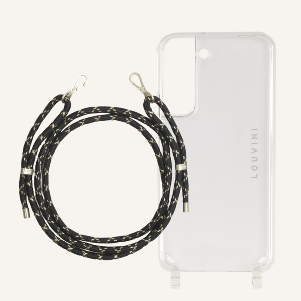 Charlie Case & Tessa Black-Gold Cord (Samsung)