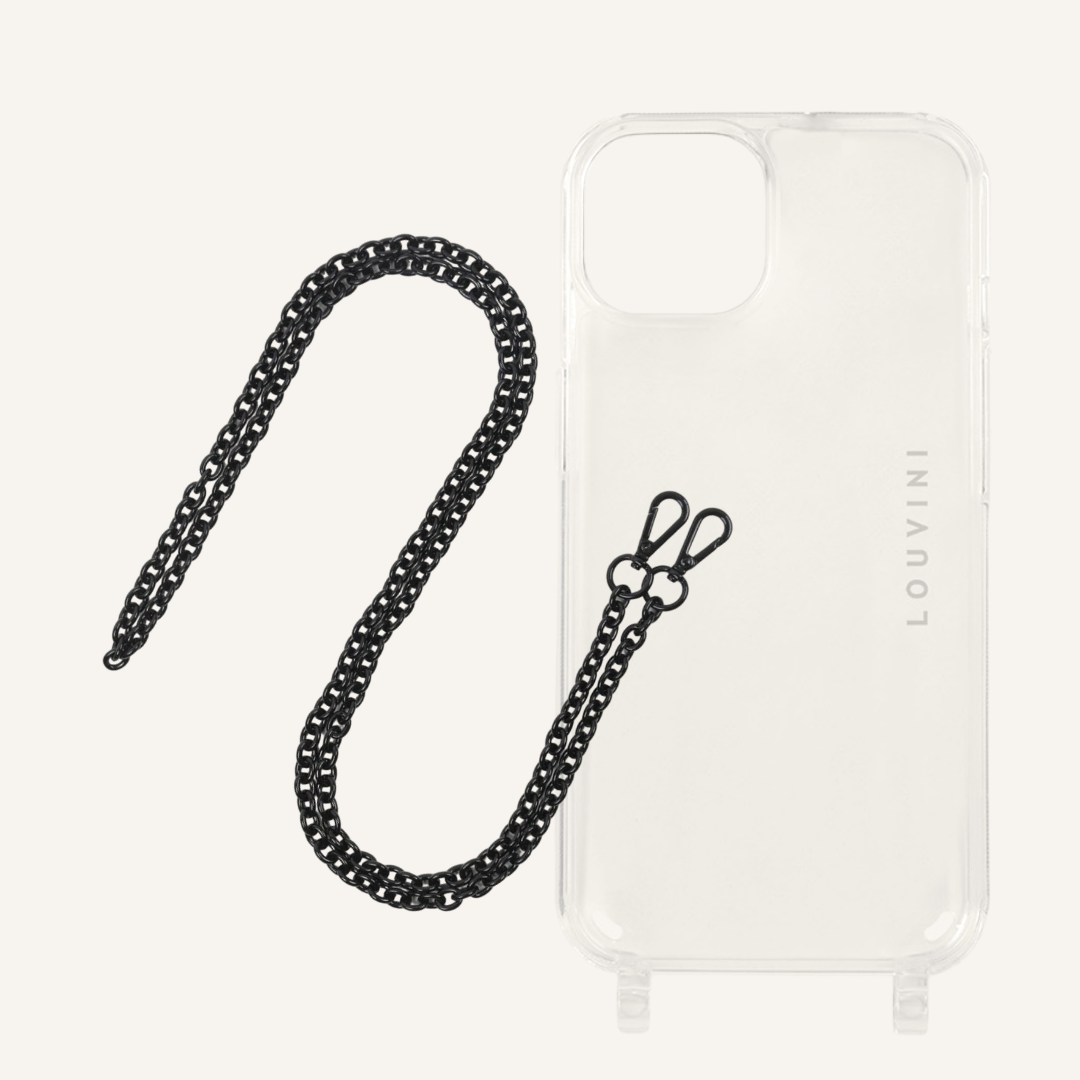 Charlie iPhone Case & Alice Black Chain