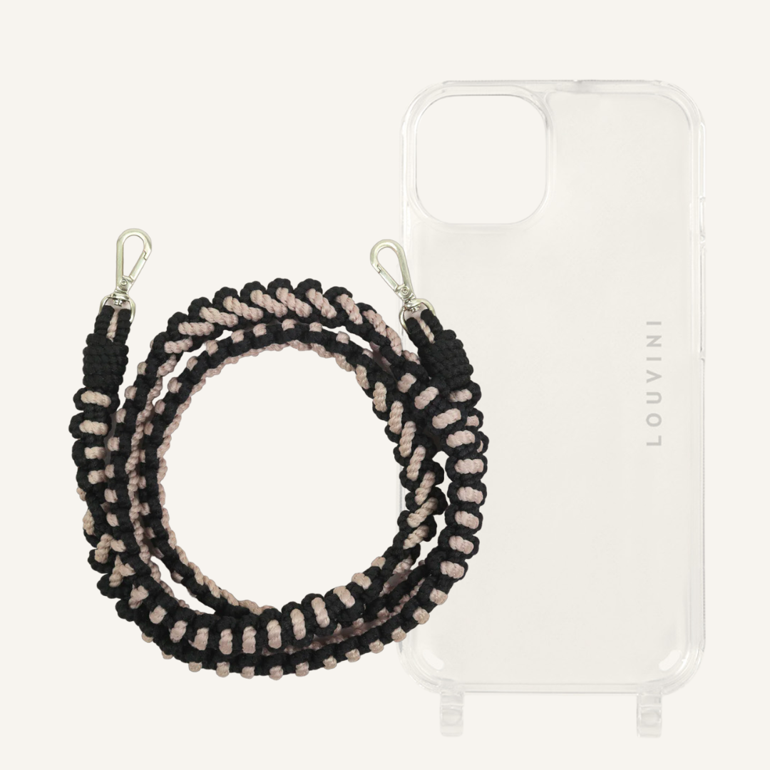 Charlie iPhone Case & Paloma Black-Nude Cord