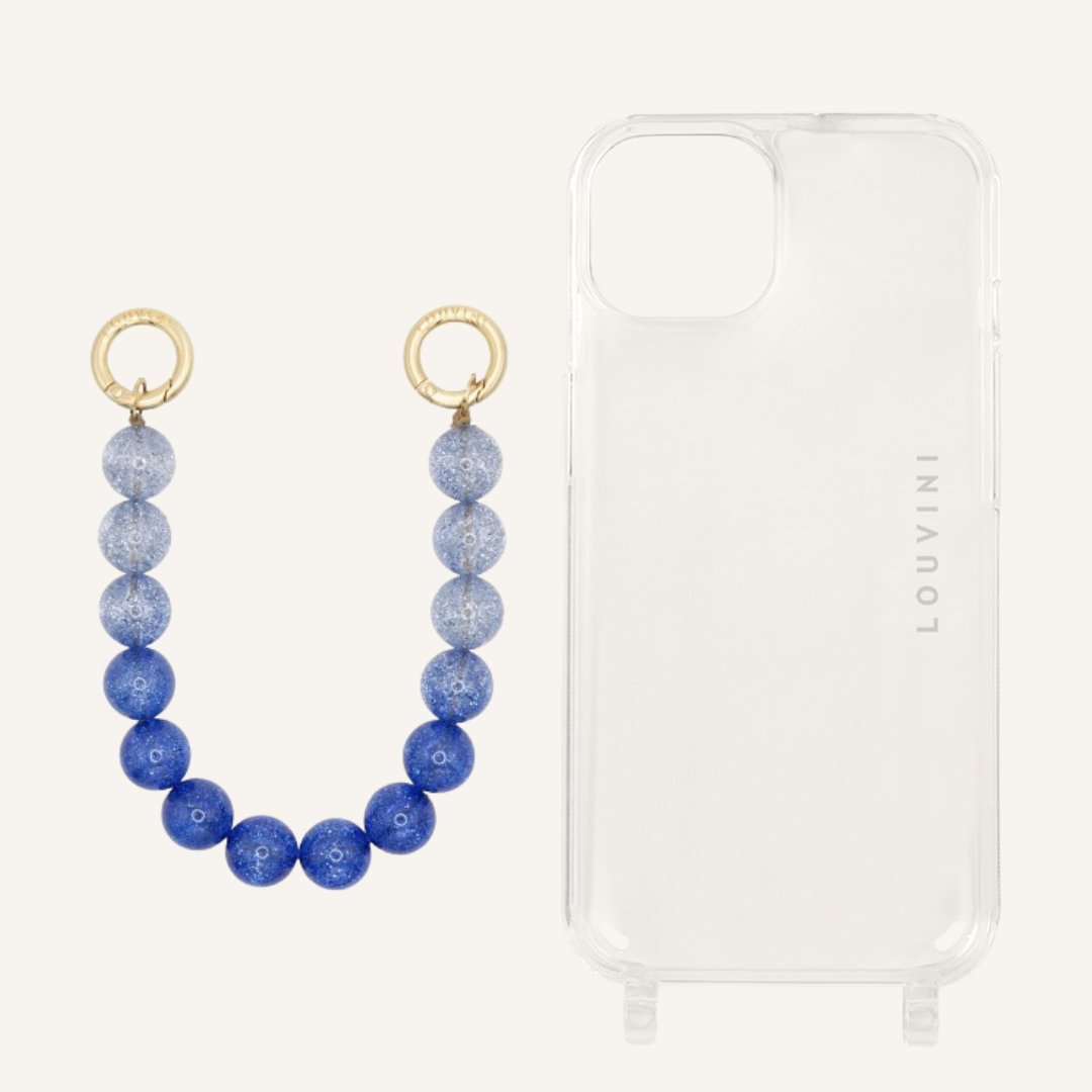 Charlie iPhone Case & Blue Petit Billy Chain