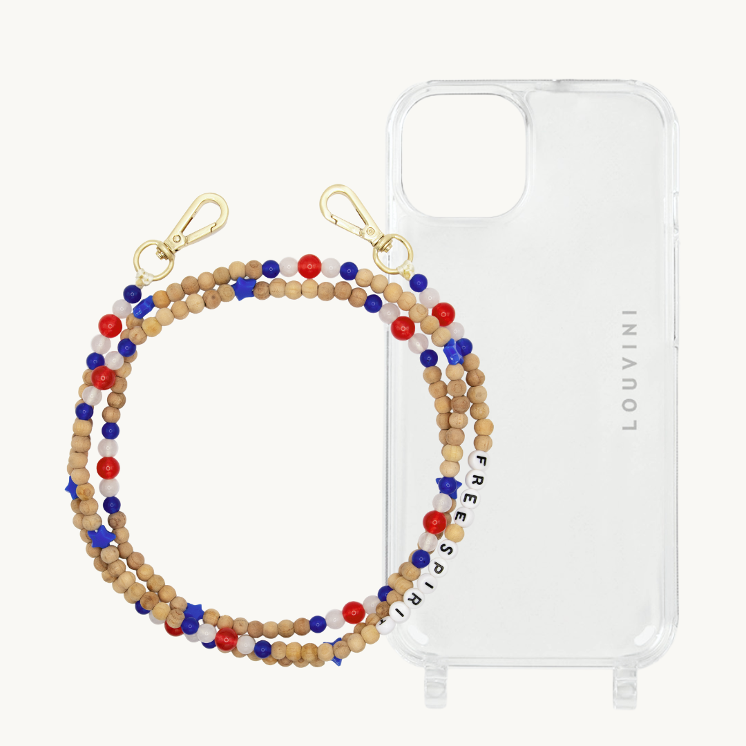 Charlie iPhone Case & Arielle USA "Free Spirit" Strap