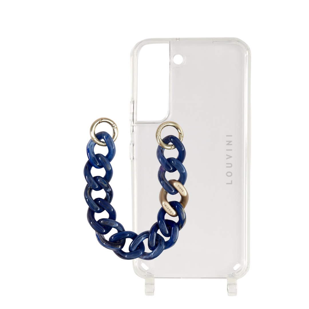 Charlie Case & Navy Petit Zoe chain (Samsung)