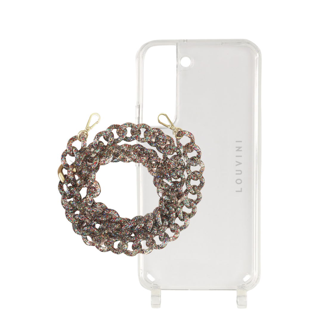 Charlie Case & Zoe Glitter Chain (Samsung)