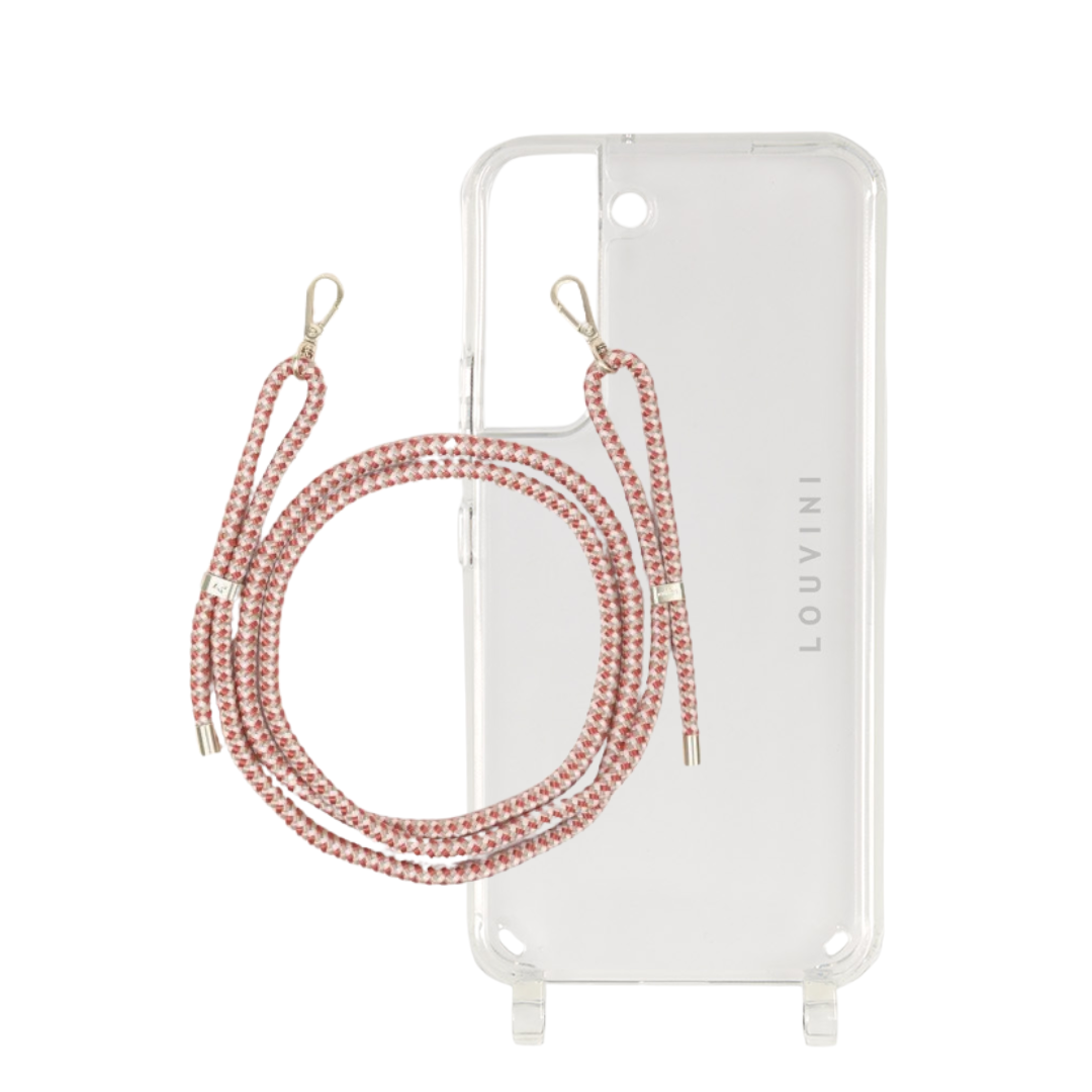 Charlie Case & Tessa Red-Pink Cord (Samsung)