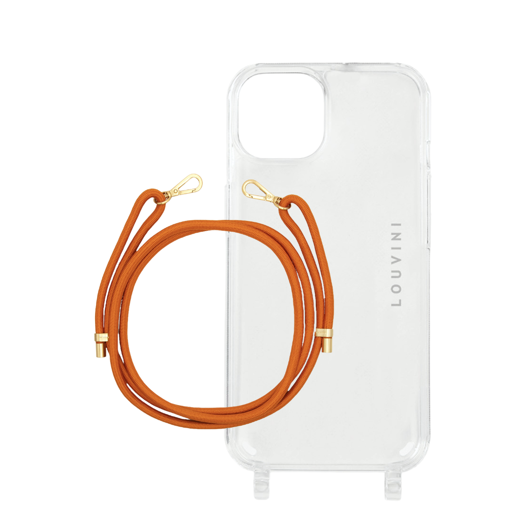 Charlie iPhone Case & Tessa Orange Cord (New)