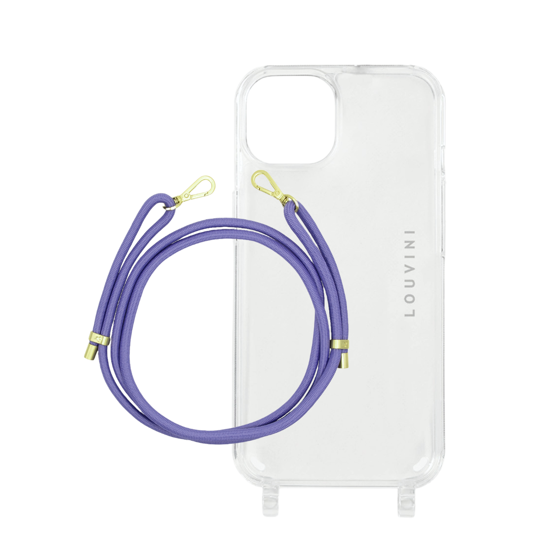 Charlie iPhone Case & Tessa Purple Cord (New)