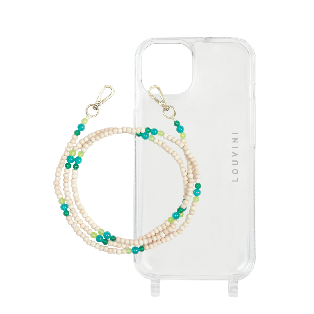Charlie iPhone Case & Arielle Turquoise Strap