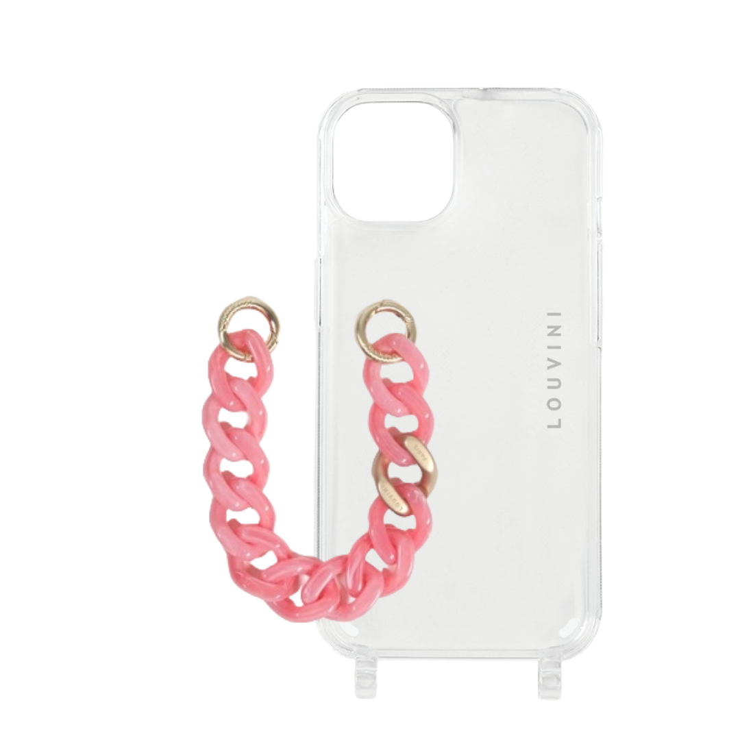 Charlie iPhone Case & Petit Zoe Coral Chain