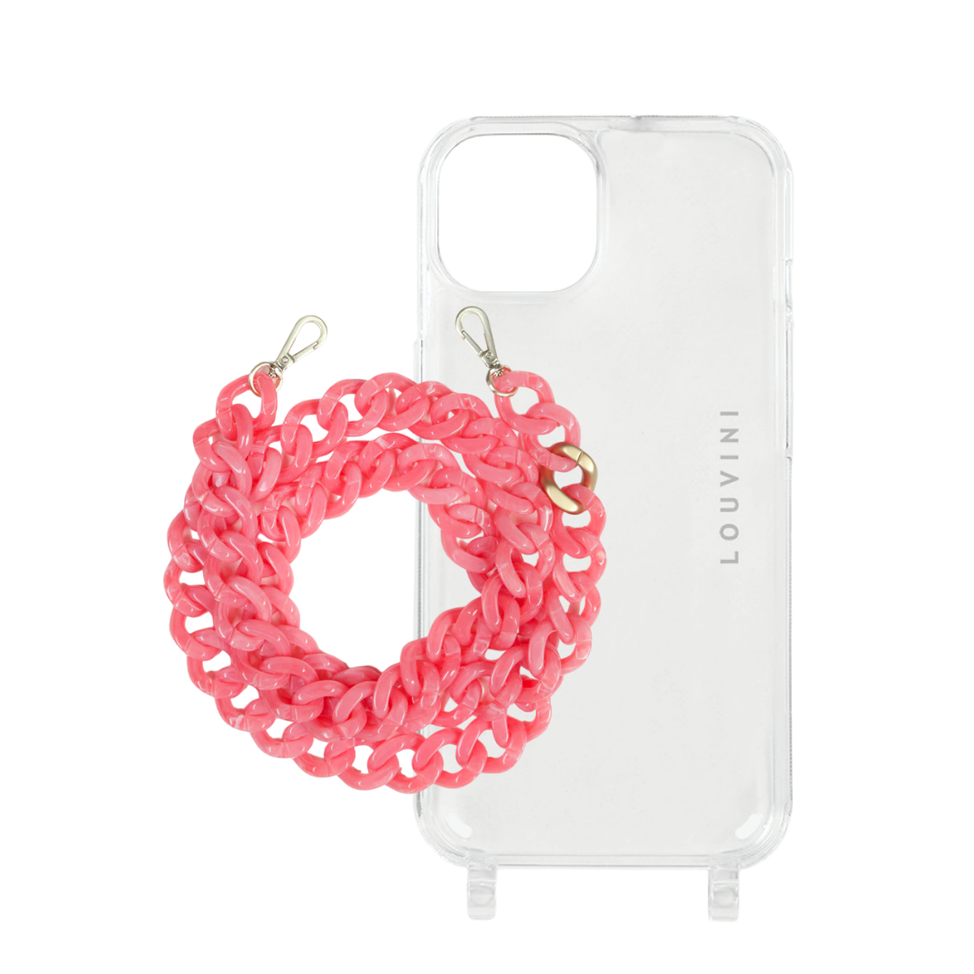 Charlie iPhone Case & Zoe Coral Chain