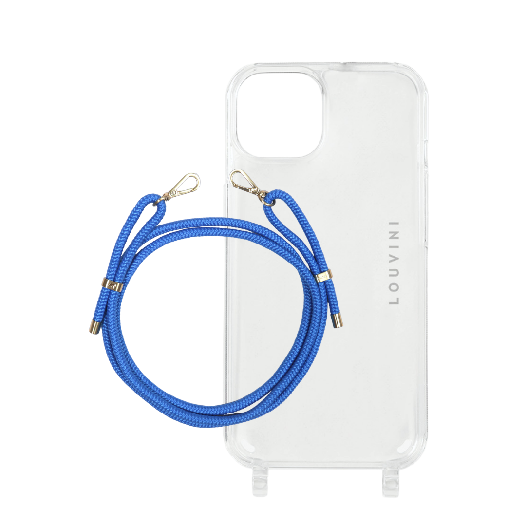 Charlie iPhone Case & Tessa Electric Blue Cord