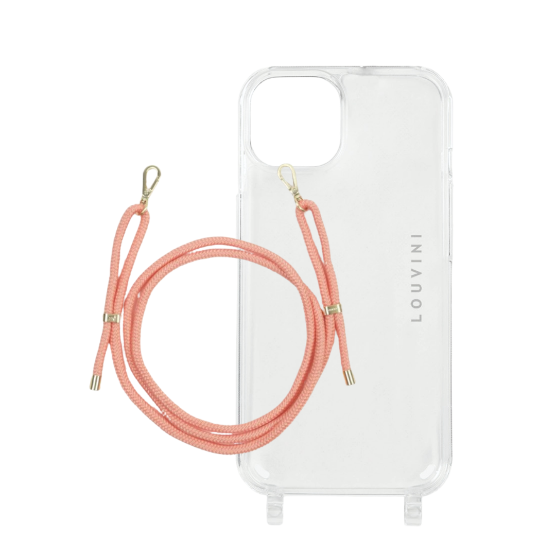 Charlie iPhone Case & Tessa Coral Cord