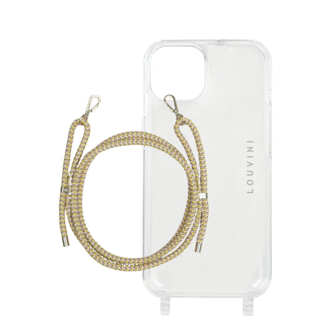 Charlie iPhone Case & Tessa Yellow-Pink Cord