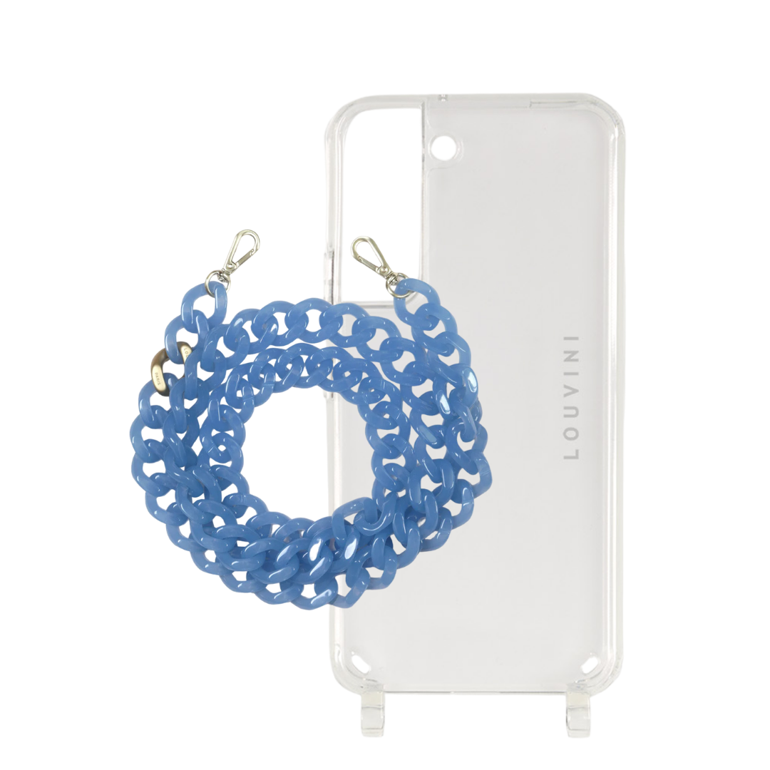 Coque Charlie & chaîne Zoé Bleu (Samsung)