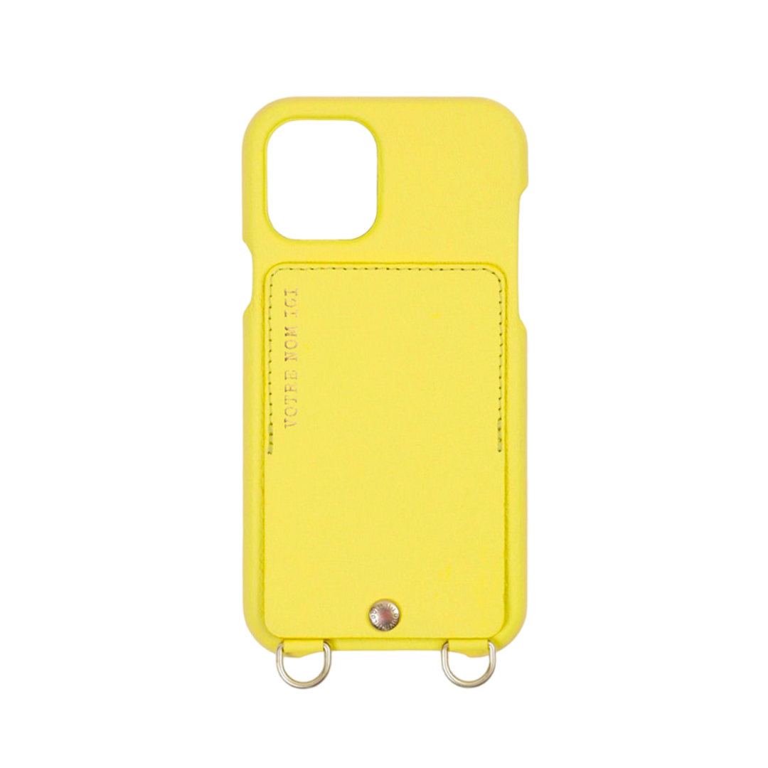 Personalised LOU CASE - Yellow 