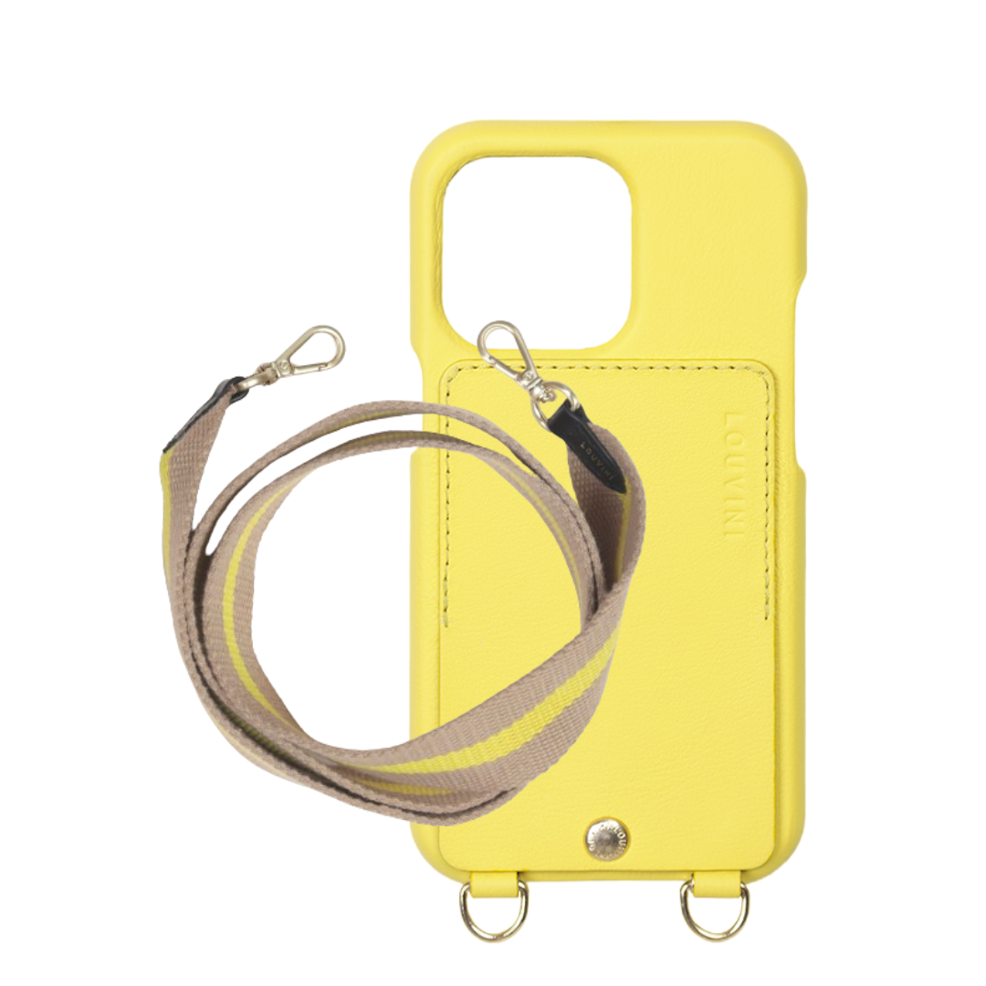 Lou Yellow Case & Olympe Camel-Yellow Cord