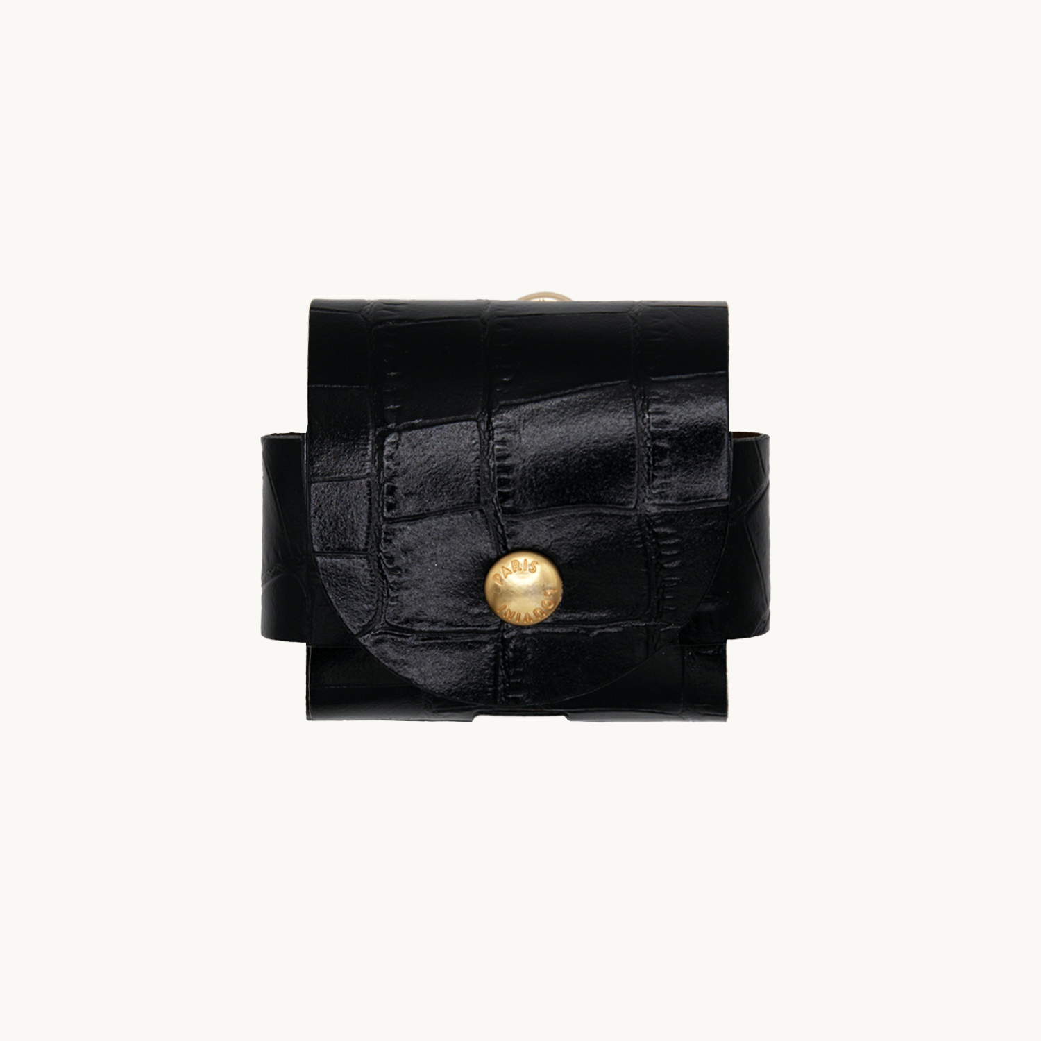 Étui JOE pour AirPods - Crocodile Noir