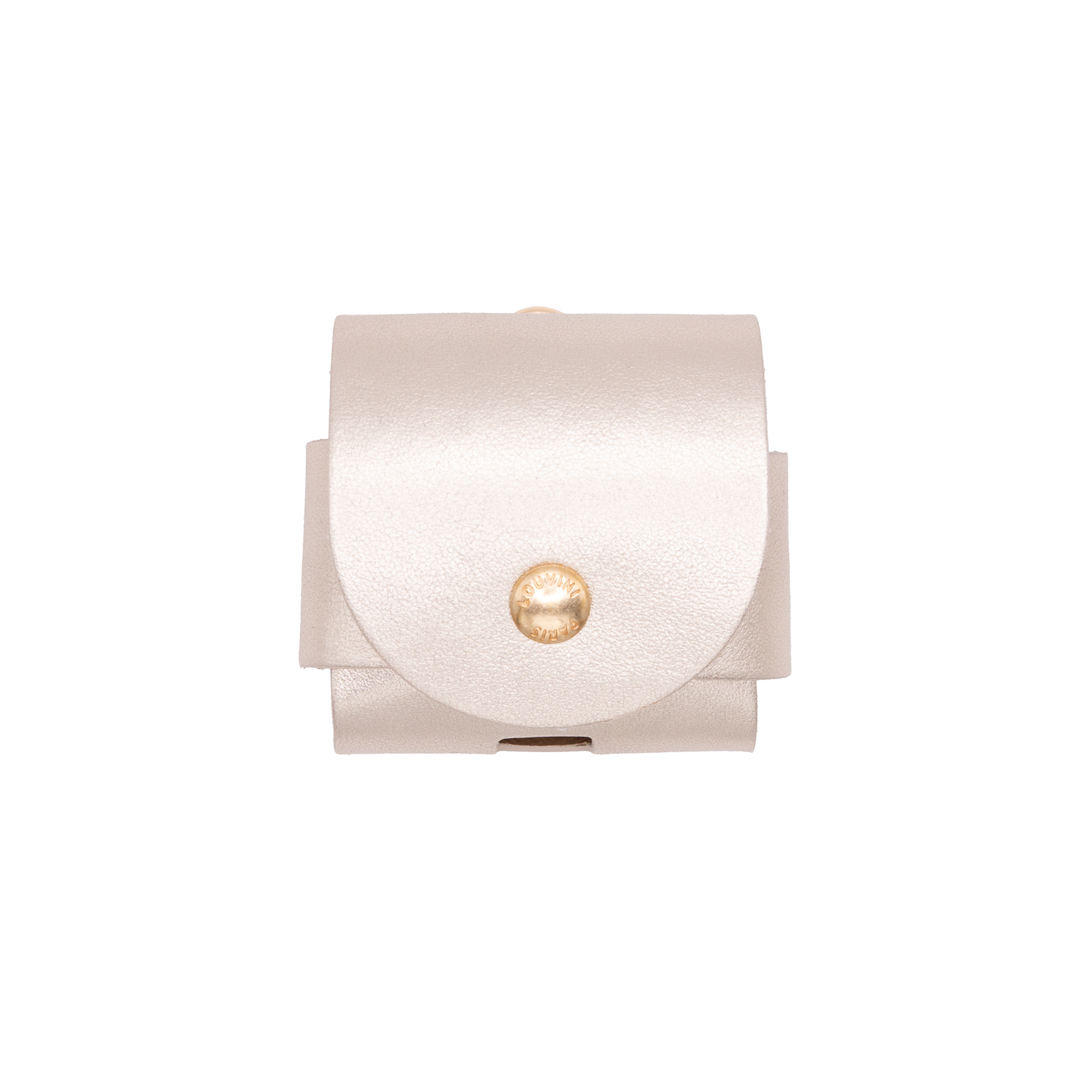 Étui AirPods doré design moderne et protection résistante