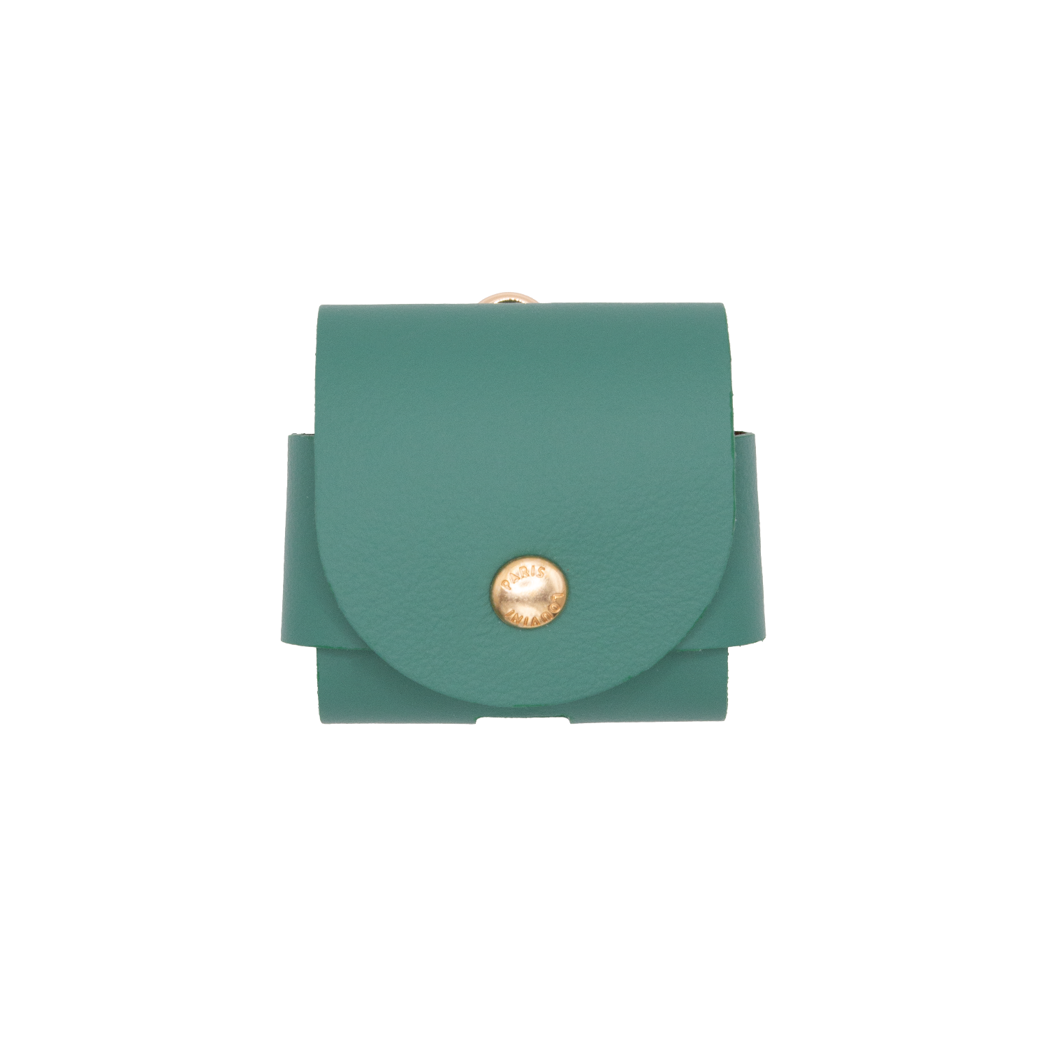 Étui AirPods emeraude design moderne et protection résistante