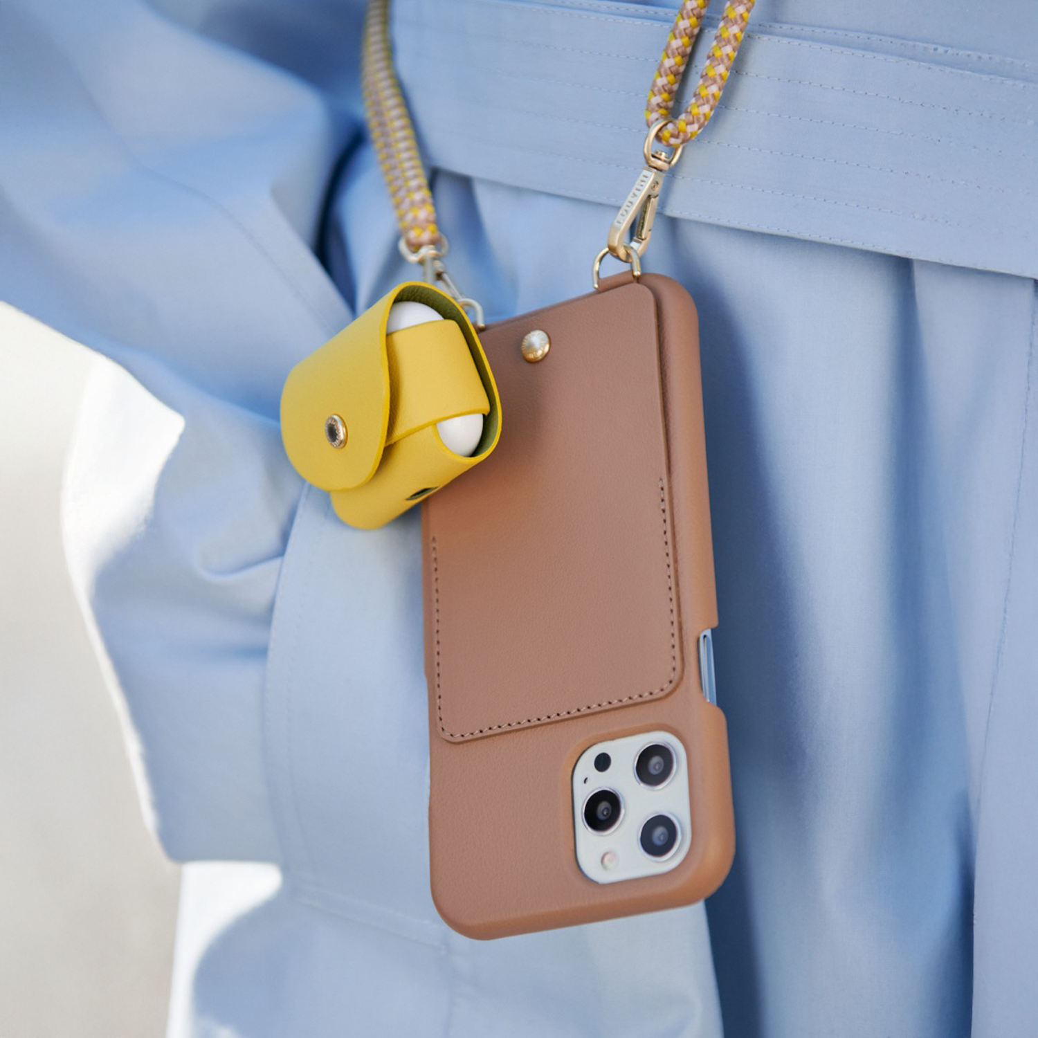 Étui JOE pour AirPods - Jaune