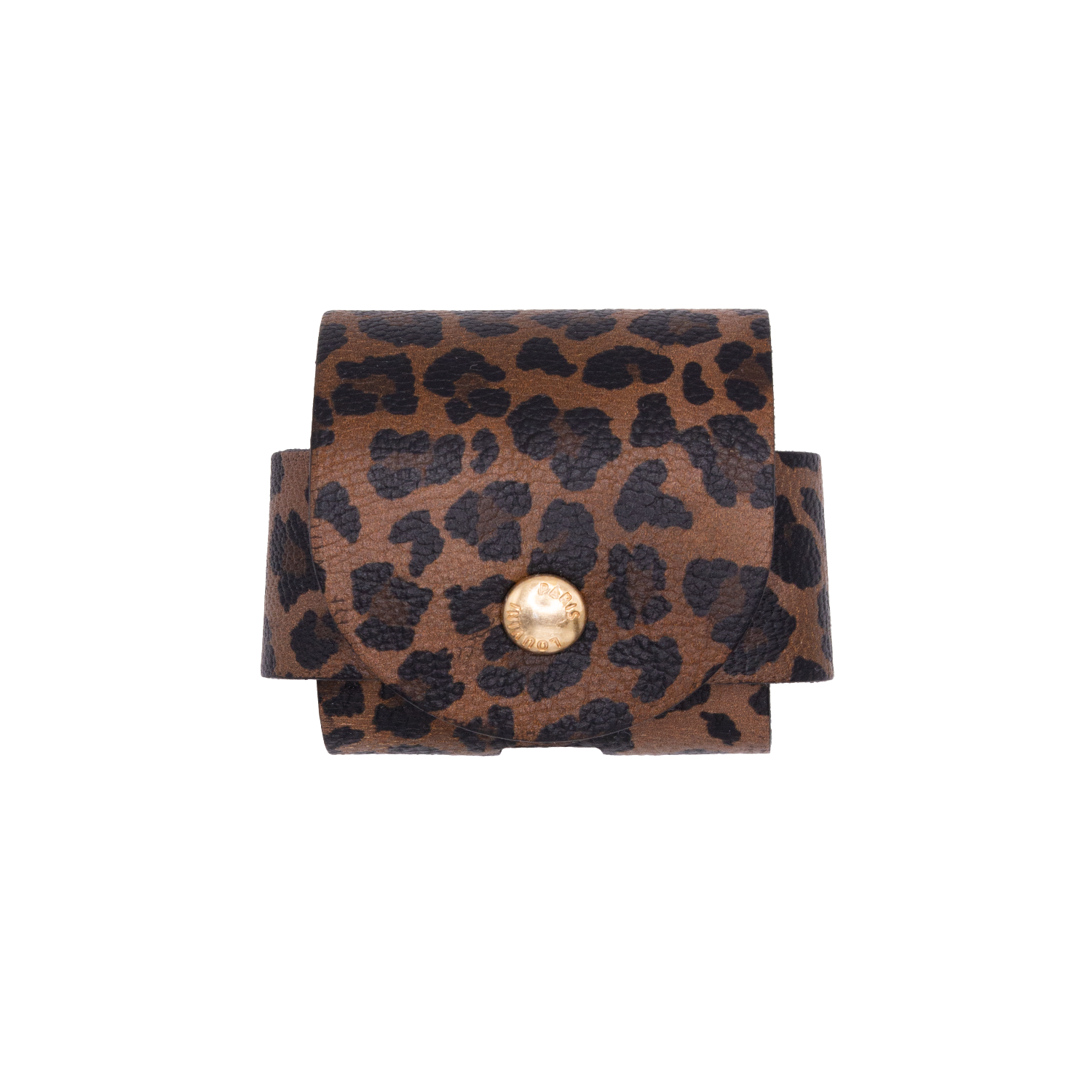 Étui AirPods leopard design moderne et protection résistante