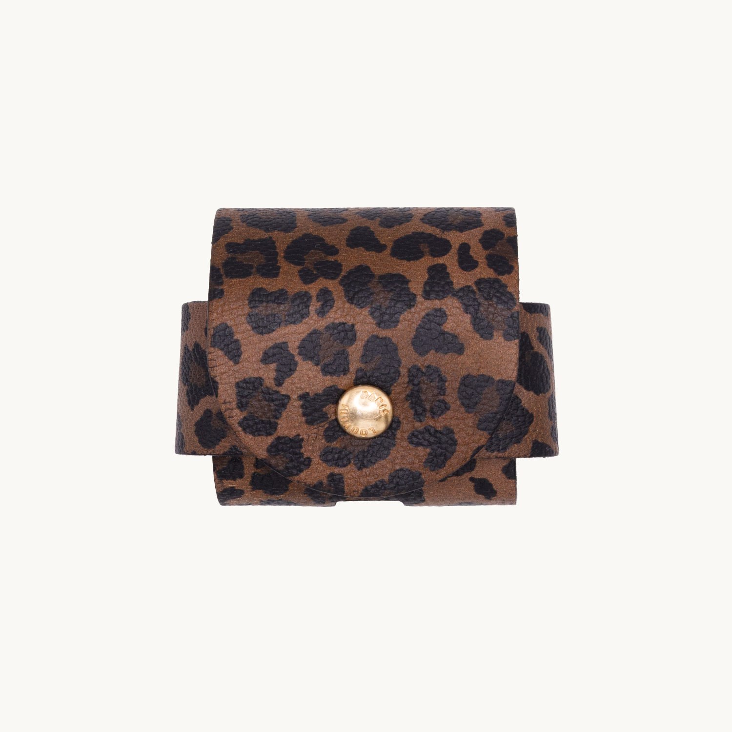 Étui AirPods leopard design moderne et protection résistante