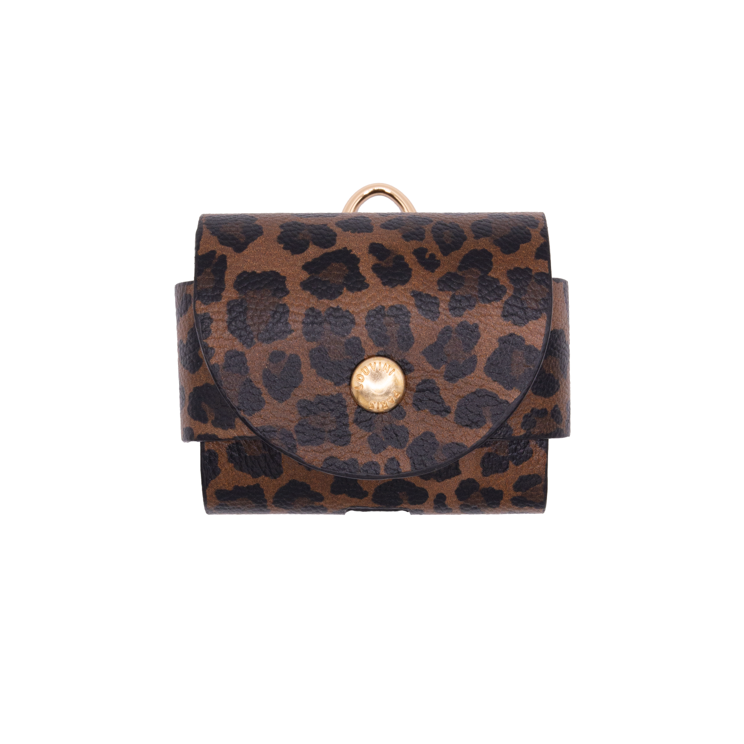 Étui AirPods leopard design moderne et protection résistante