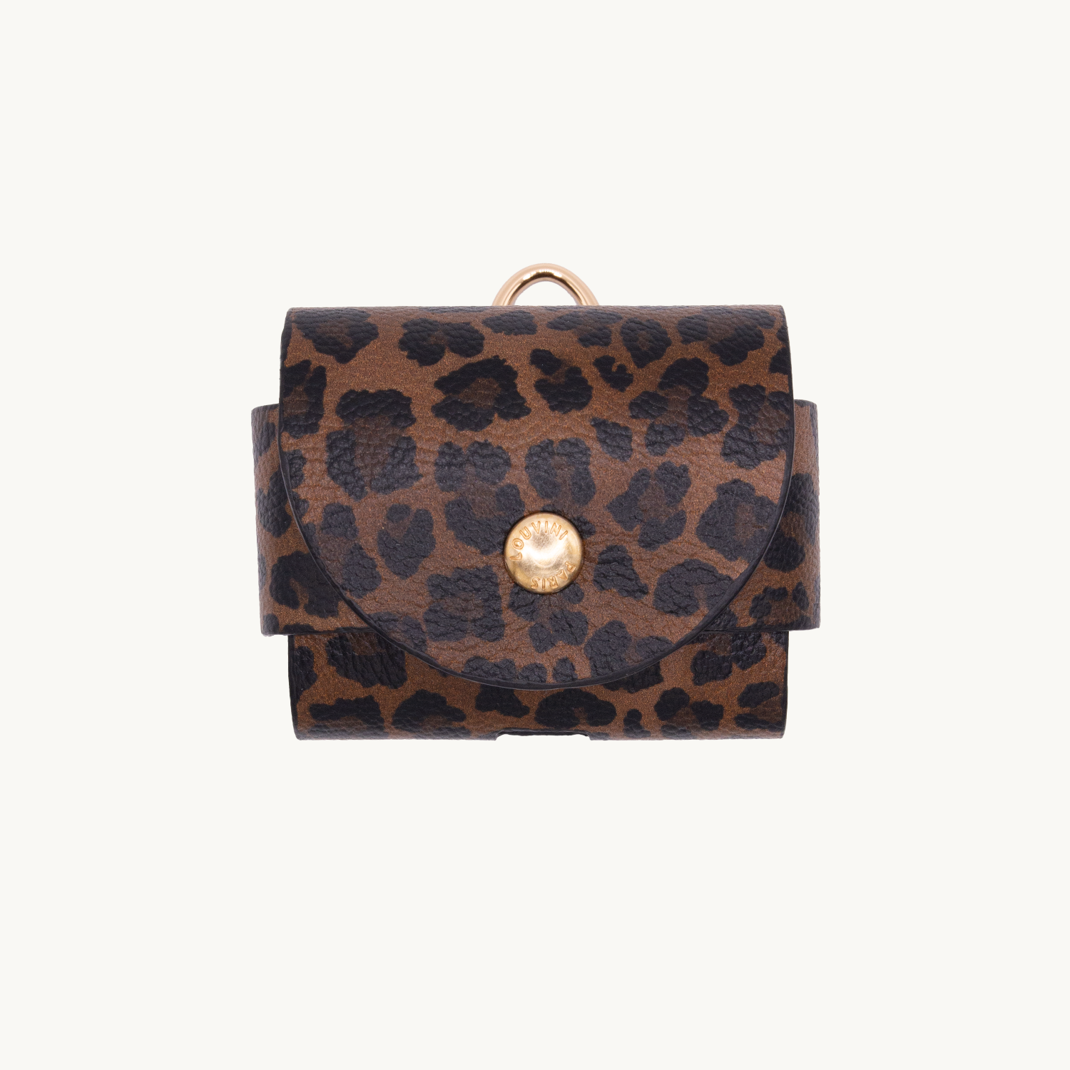 Étui AirPods leopard design moderne et protection résistante
