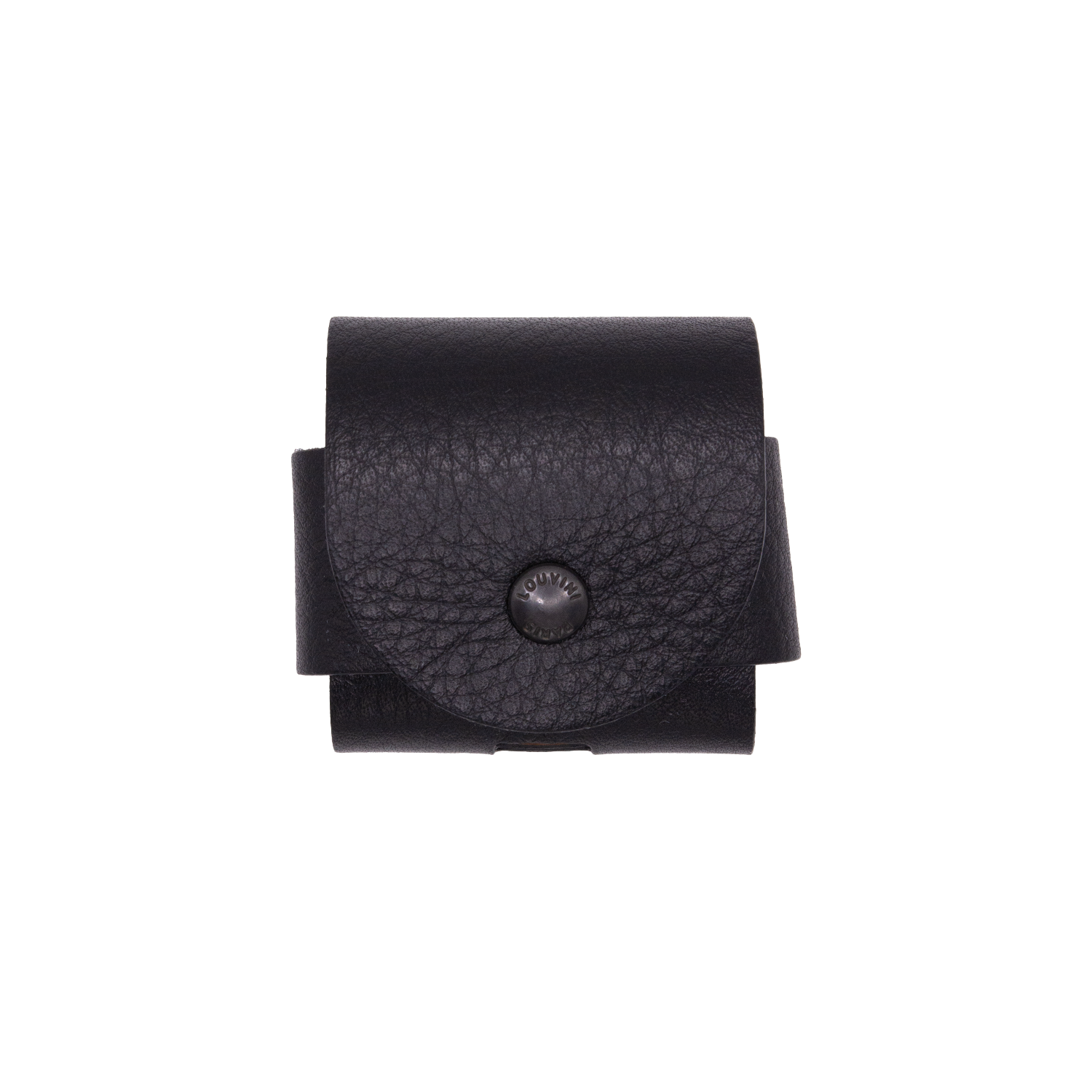 Étui AirPods noir design moderne et protection résistante