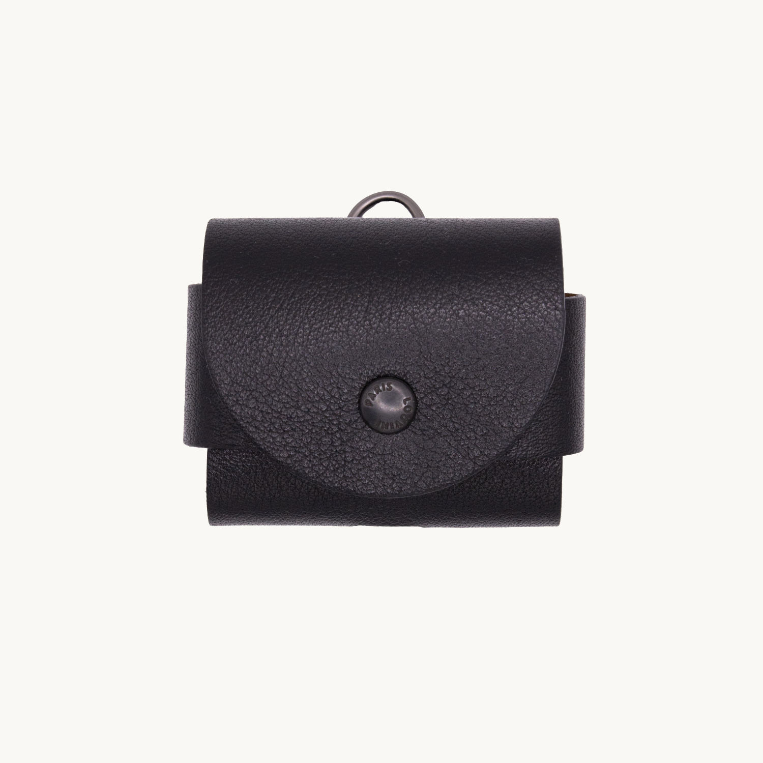 Étui AirPods noir design moderne et protection résistante