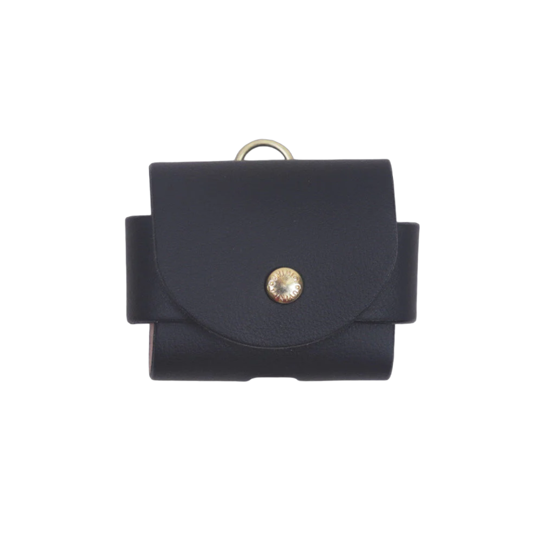 Étui AirPods noir design moderne et protection résistante