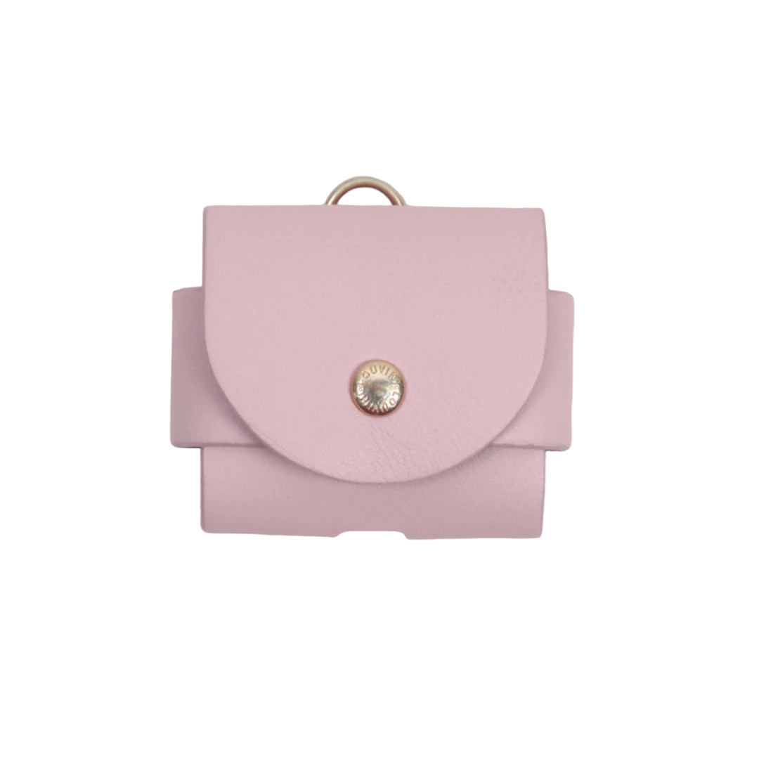 Étui AirPods rose design moderne et protection résistante