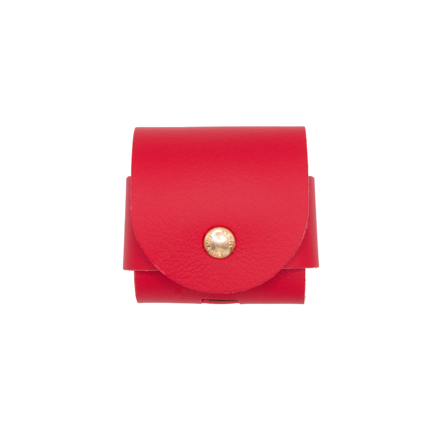 Étui AirPods rouge design moderne et protection résistante