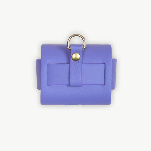 Étui AirPods violet design moderne et protection résistante