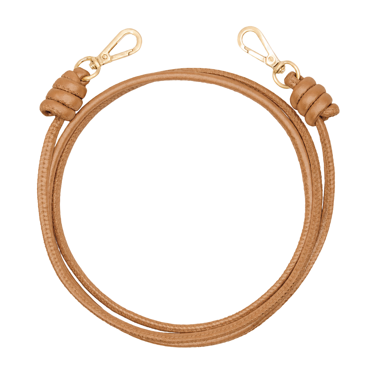 Cordon cuir KATE - Camel