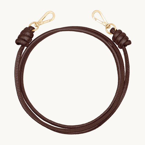 Cordon cuir KATE - Marron