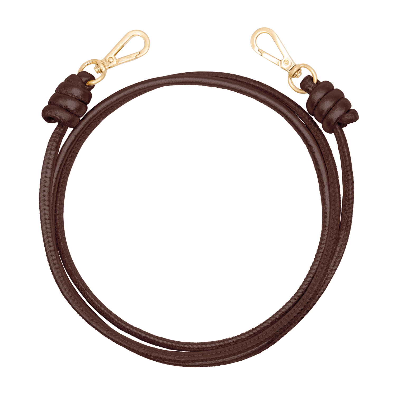 Cordon cuir KATE - Marron