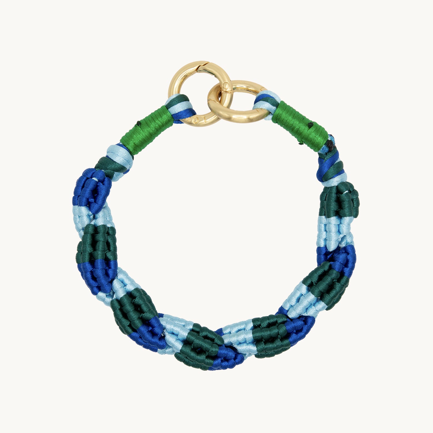 Bracelet Tissé LAYLA x YASSS - Bleu