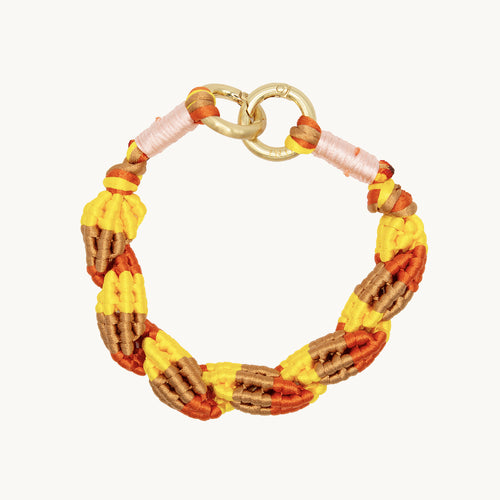 Bracelet Tissé LAYLA x YASSS - Jaune