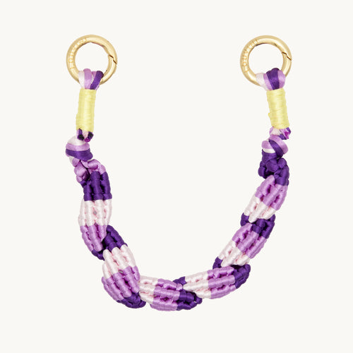 Bracelet Tissé LAYLA x YASSS - Violet