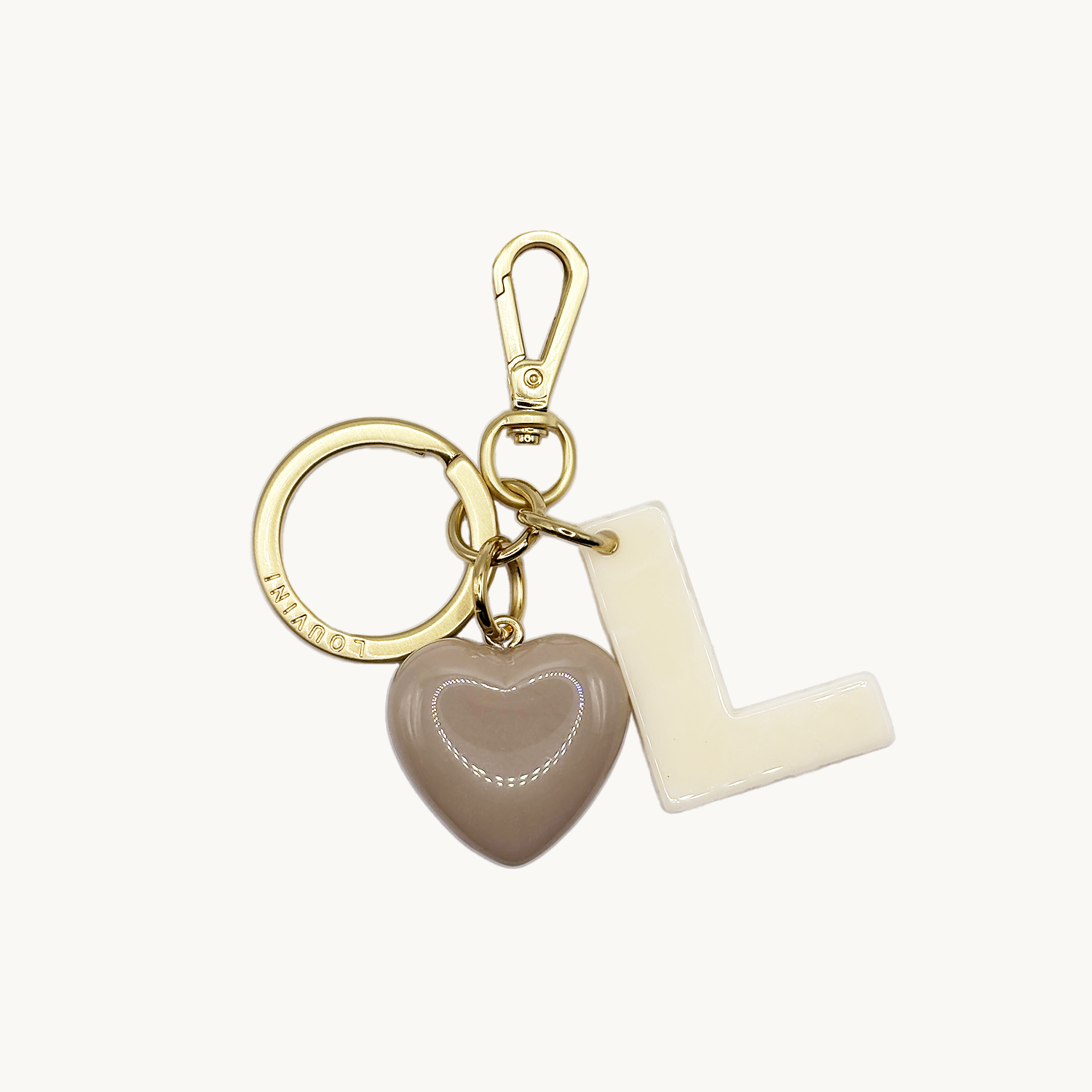 PORTE-CLÉ - Lettre d'Amour L