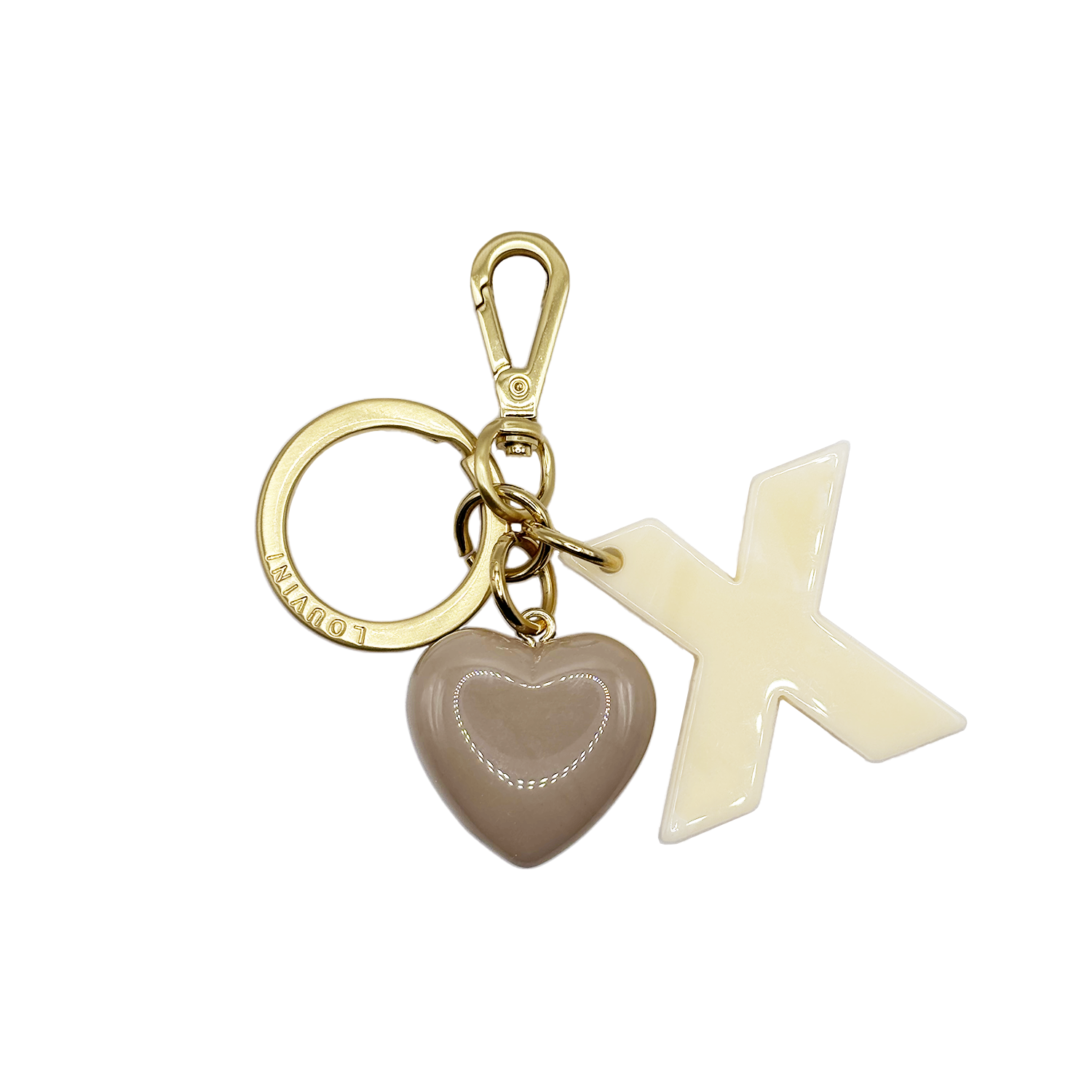 PORTE-CLÉ - Lettre d'Amour X