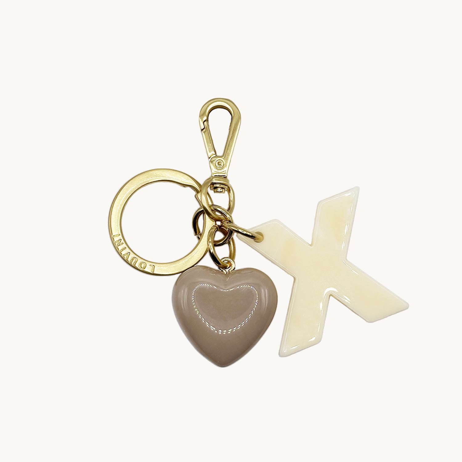 PORTE-CLÉ - Lettre d'Amour X