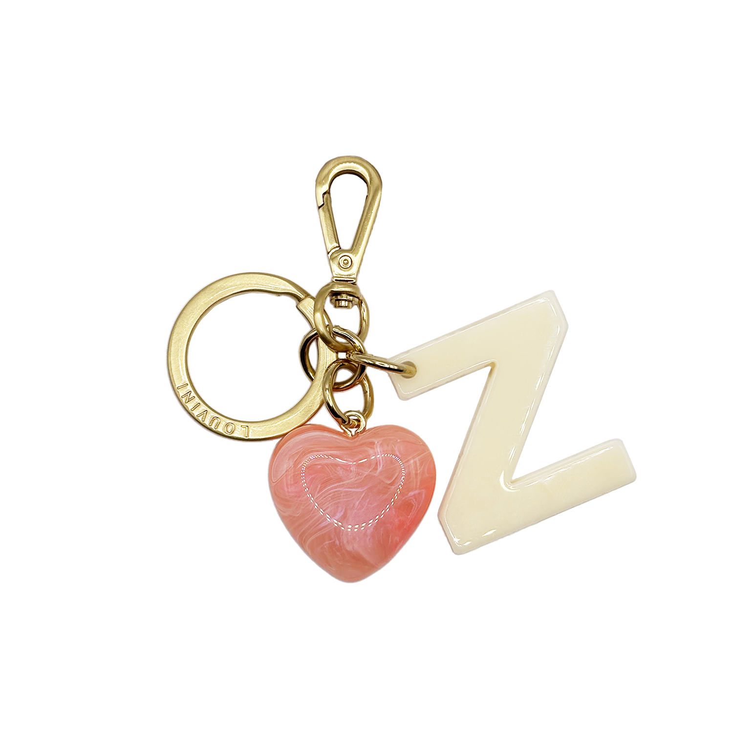 PORTE-CLÉ - Lettre d'Amour Z