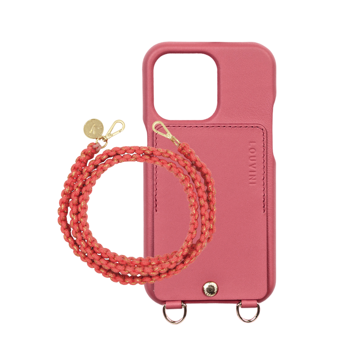 Lou Blush Case & Pink Palma Cord