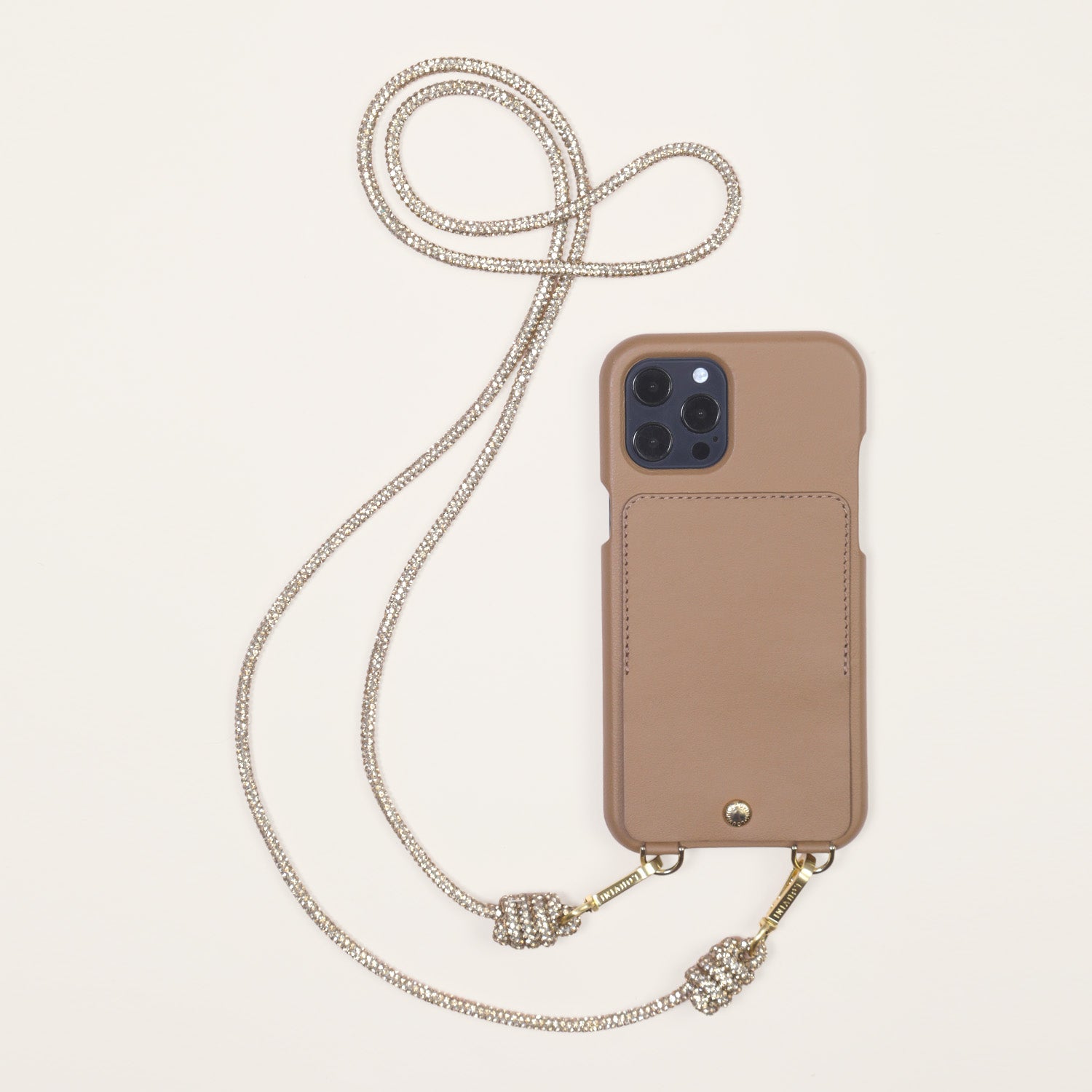 LOU Leather Case & KIM Gold Cord