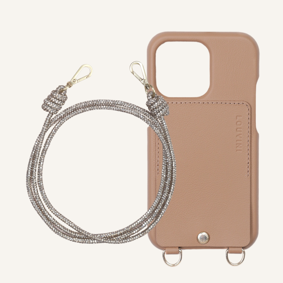 LOU Leather Case & KIM Gold Cord