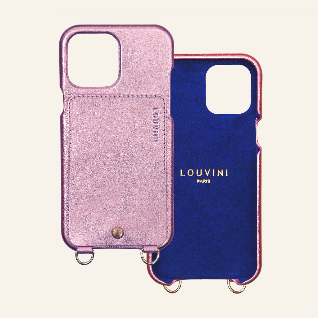 LOU CASE METALLIC PINK