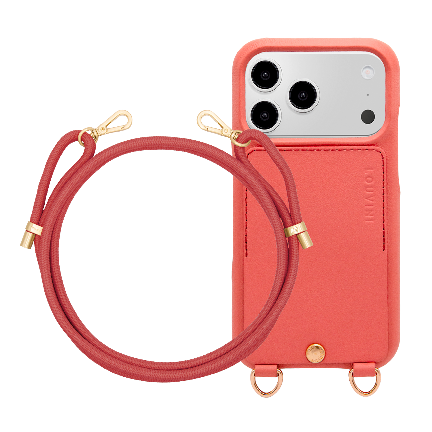Coque iPhone LOU Blush & Cordon TESSA Blush